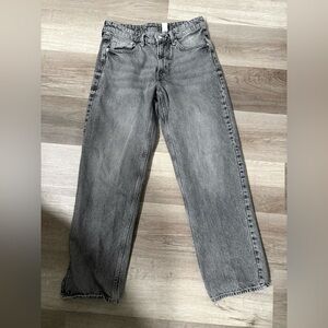 H&M Classic Gray Men's baggy Low Waist Jeans